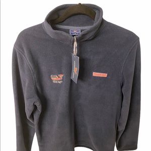 Vineyard vines Jersey 1/4 zip Chicago pullover